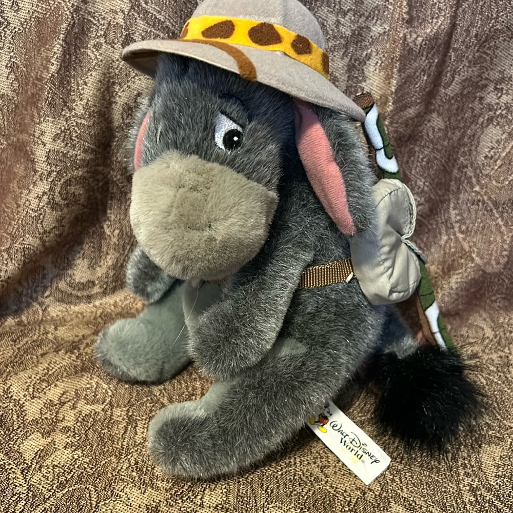 Eeyore Walt Disney World: Safari Camping Plush/Winnie The Pooh